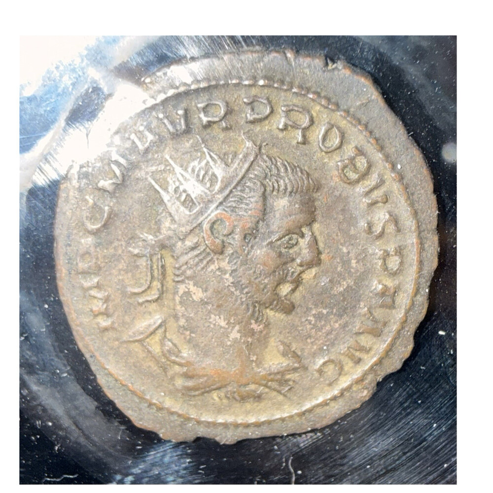 Ancient Roman Coin Probus Antoninianus AD 276-282 Clementia Temp Antioch Mint